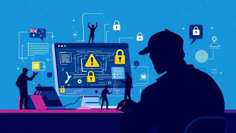 Cybersecurity threats data breaches australia new zealand digital locks warning