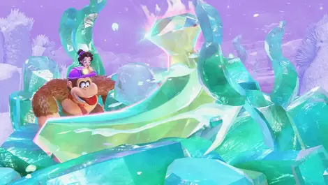 Donkey kong bananza dk island and emerald rush first hands o h49r.1200