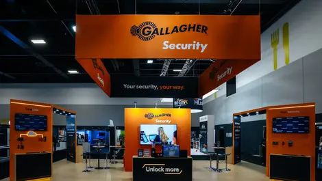 Gallagher security stand 2025