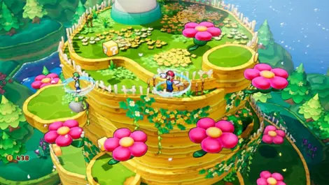 Mario luigi brothership screenshot