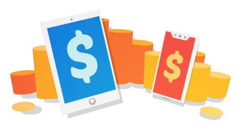 Mobile phone tablet