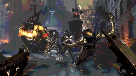 Row wolfenstein youngblood panzerhund combat