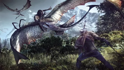 The witcher 3 wild hunt combat with sirens
